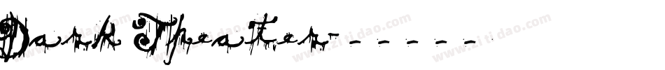 Dark Theater字体转换